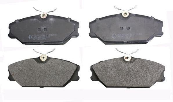 set placute frana,frana disc DENCKERMANN B110653