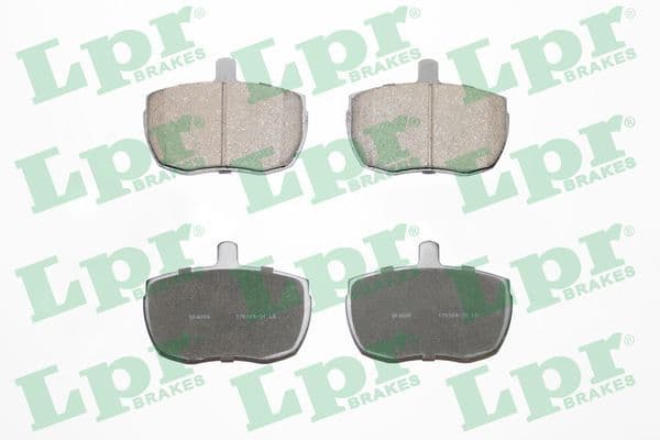 set placute frana,frana disc LPR 05P140