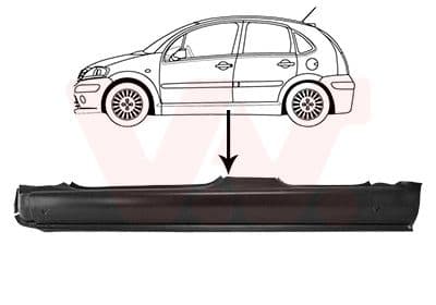 Placă de prag VAN WEZEL 0925103