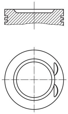 Piston MAHLE 028 PI 00145 000