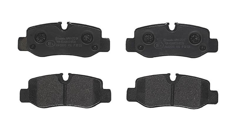 set placute frana,frana disc BREMBO PRIME LINE P 50 126