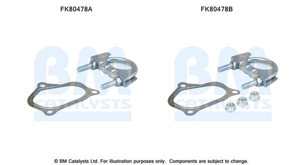 Set montare, catalizator BM CATALYSTS FK80478