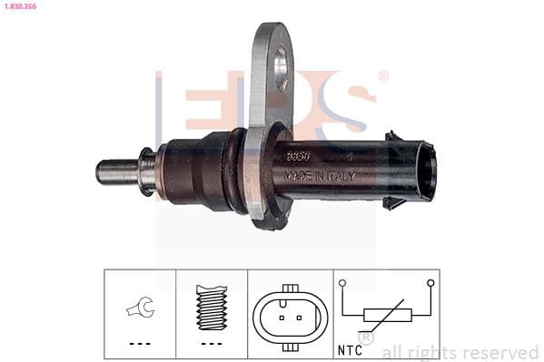 senzor,temperatura ulei EPS Made in Italy - OE Equivalent 1.830.356