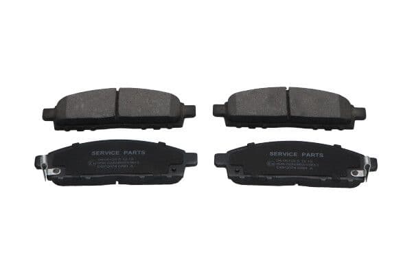 set placute frana,frana disc KAVO PARTS KBP-5520