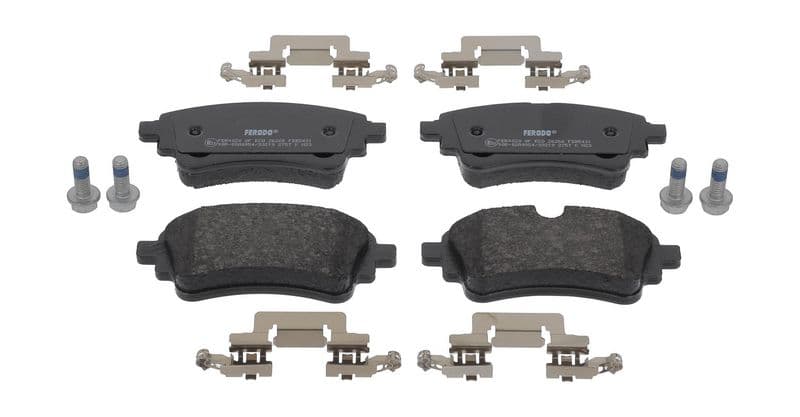 set placute frana,frana disc FERODO PREMIER ECO FRICTION FDB5431
