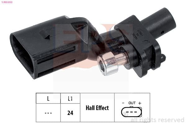 Senzor impulsuri, arbore cotit EPS Made in Italy - OE Equivalent 1.953.552