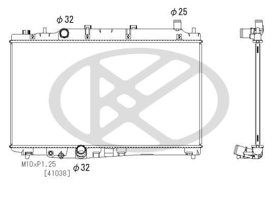 Radiator, racire motor KOYORAD PL083181