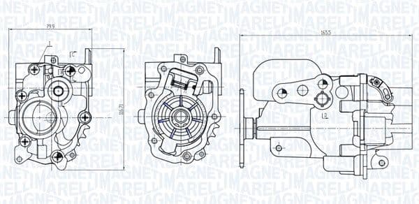 Pompa ulei MAGNETI MARELLI 351516000055