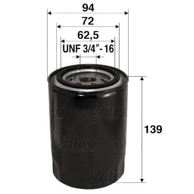 Filtru ulei VALEO 586064