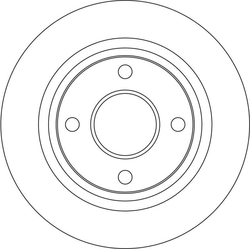 Disc frana TRW DF6759