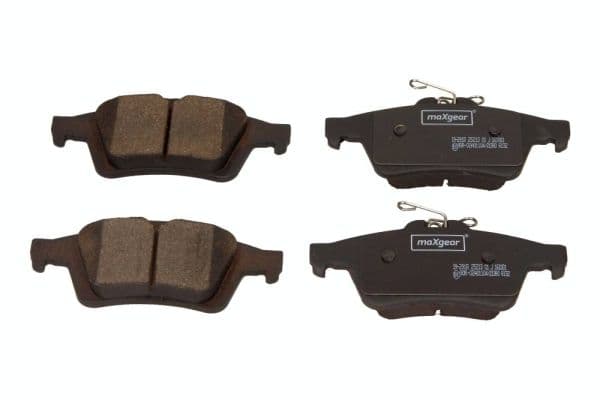set placute frana,frana disc MAXGEAR 19-2918