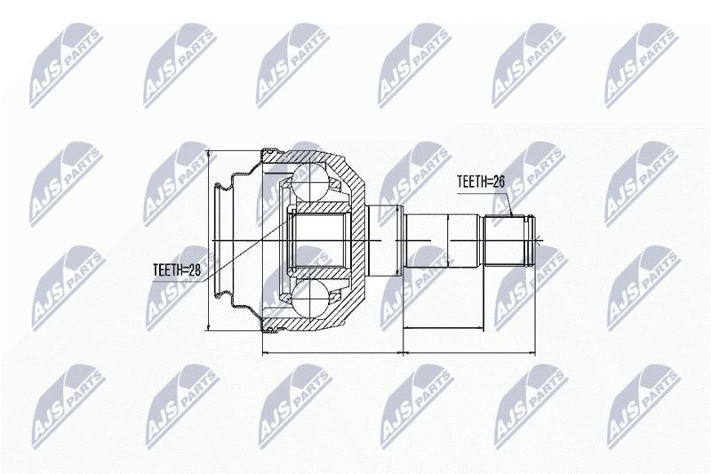 Set articulatie, planetara NTY NPW-WW-010