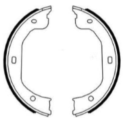 Set saboti frana, frana de mana TEXTAR 91087000