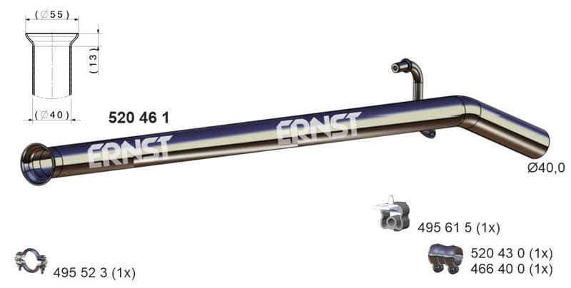 Racord evacuare ERNST 520461