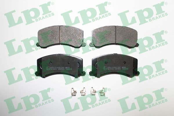 set placute frana,frana disc LPR 05P665