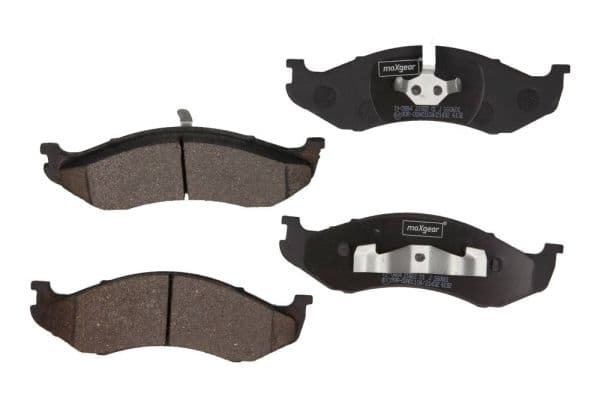 set placute frana,frana disc MAXGEAR 19-0884