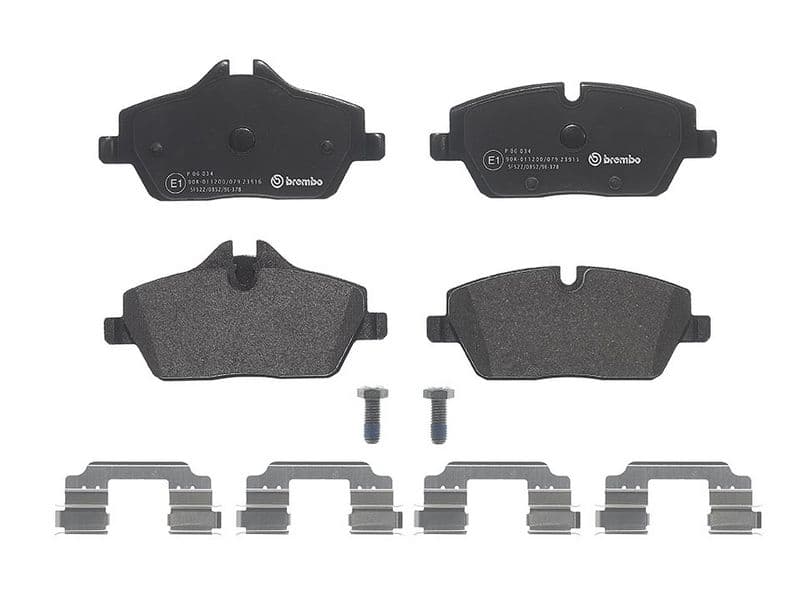 set placute frana,frana disc BREMBO PRIME LINE P 06 034