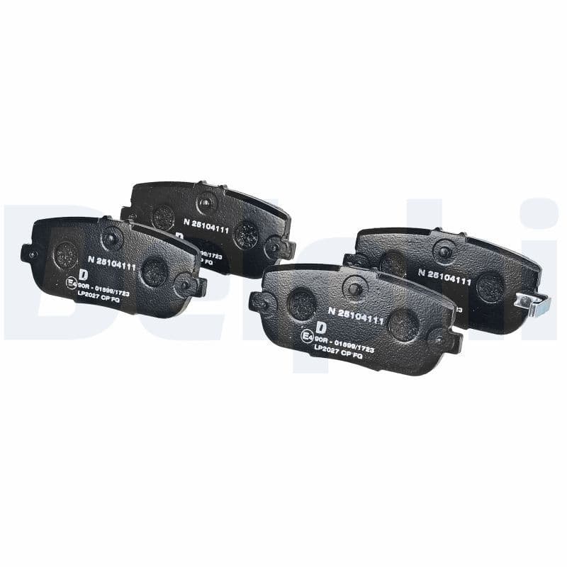 set placute frana,frana disc DELPHI LP2027
