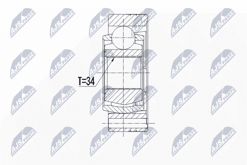Set articulatie, planetara NTY NPW-WW-122