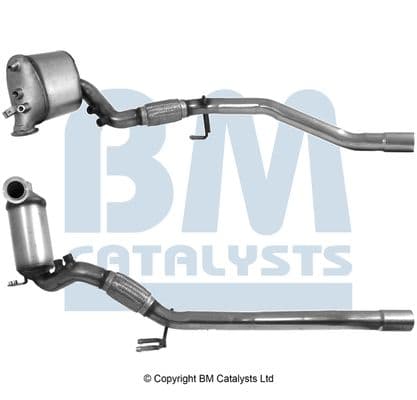 Filtru funingine/particule, sist.de esapament BM CATALYSTS BM11035