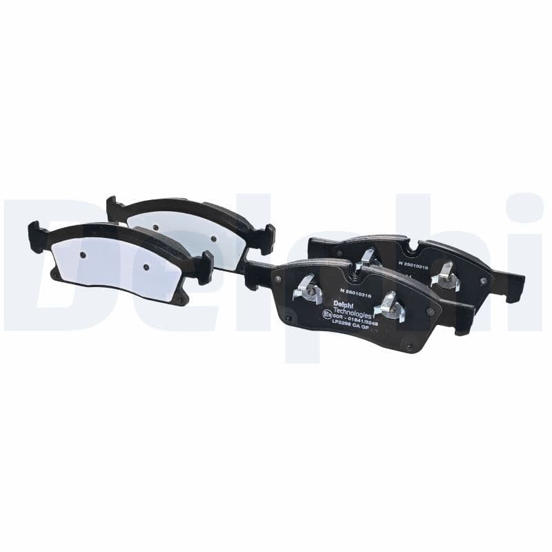 set placute frana,frana disc DELPHI LP2298