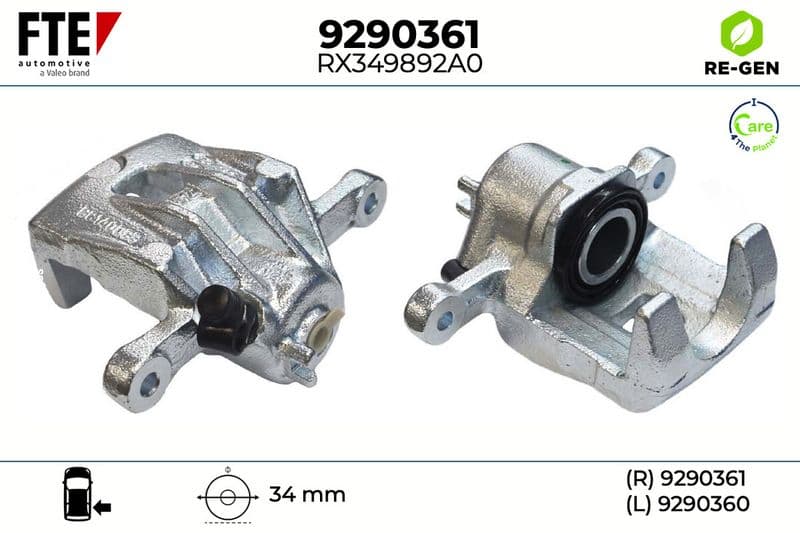 Etrier frana FTE 9290361