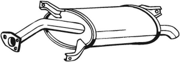 Toba esapament finala BOSAL 177-001