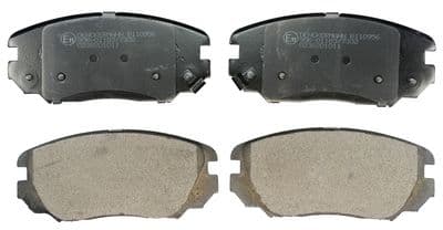 set placute frana,frana disc DENCKERMANN B110956