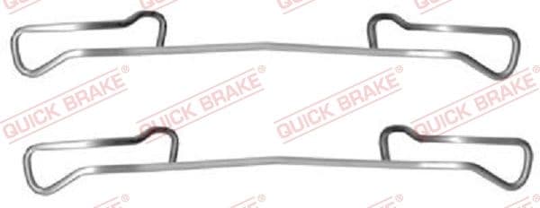 Set accesorii, placute frana QUICK BRAKE 109-1150
