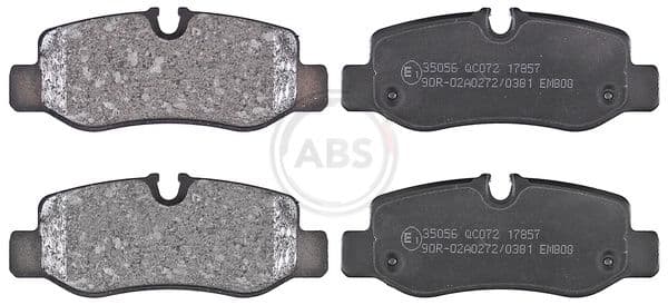 set placute frana,frana disc ABS 35056