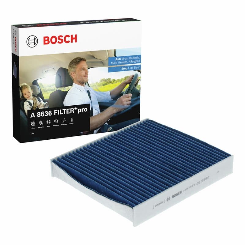 Filtru, aer habitaclu BOSCH FILTRU+pro 0 986 628 636