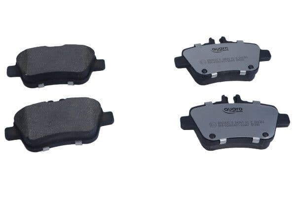 set placute frana,frana disc QUARO SILVER CERAMIC QP6242C
