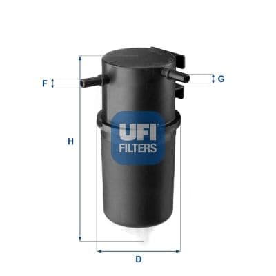 filtru combustibil UFI 24.145.00
