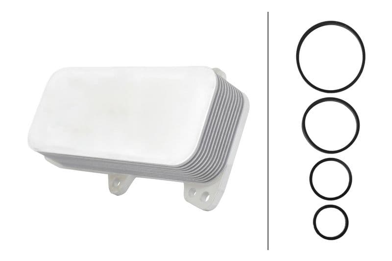 Radiator ulei, ulei motor HELLA 8MO 366 360-451