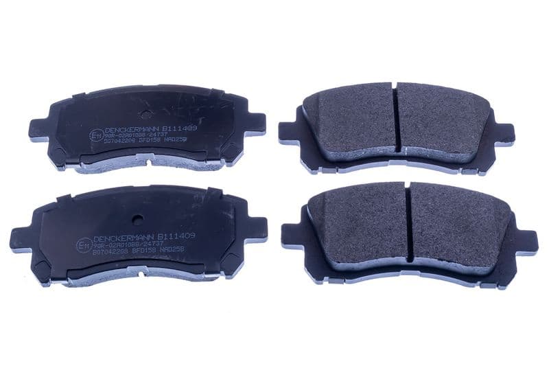 set placute frana,frana disc DENCKERMANN B111409