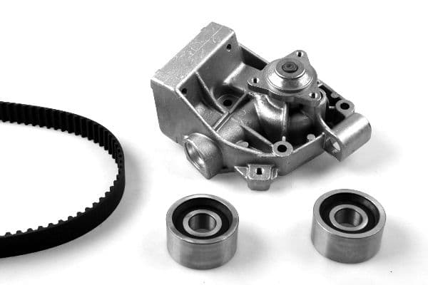 Set pompa apa + curea dintata HEPU PK10420