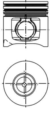 Piston KOLBENSCHMIDT 40274600