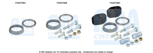 Set montare, catalizator BM CATALYSTS FK90798