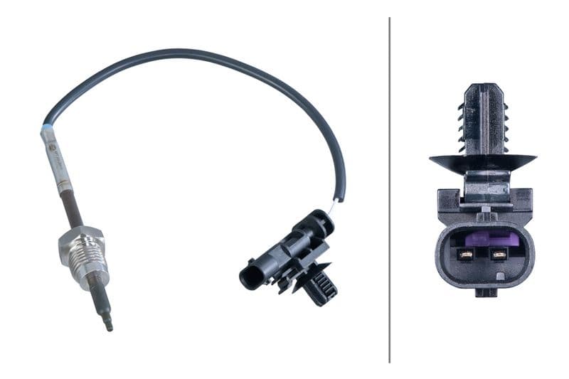 Senzor, temperatura gaze evacuare HELLA 6PT 358 284-511