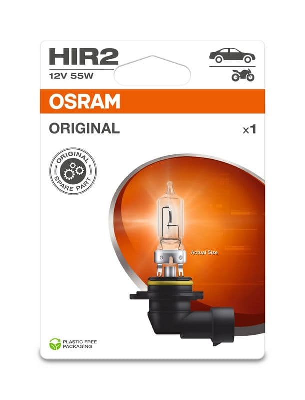 Bec, far faza lunga ams-OSRAM ORIGINAL 9012-1BL