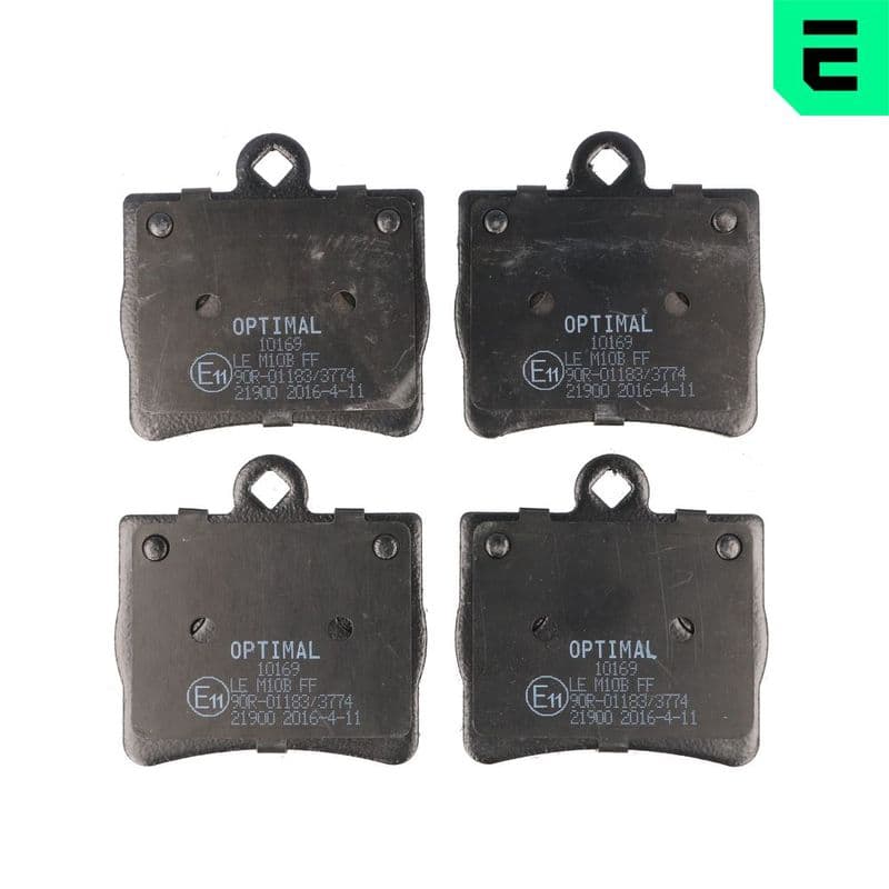set placute frana,frana disc OPTIMAL BP-10169