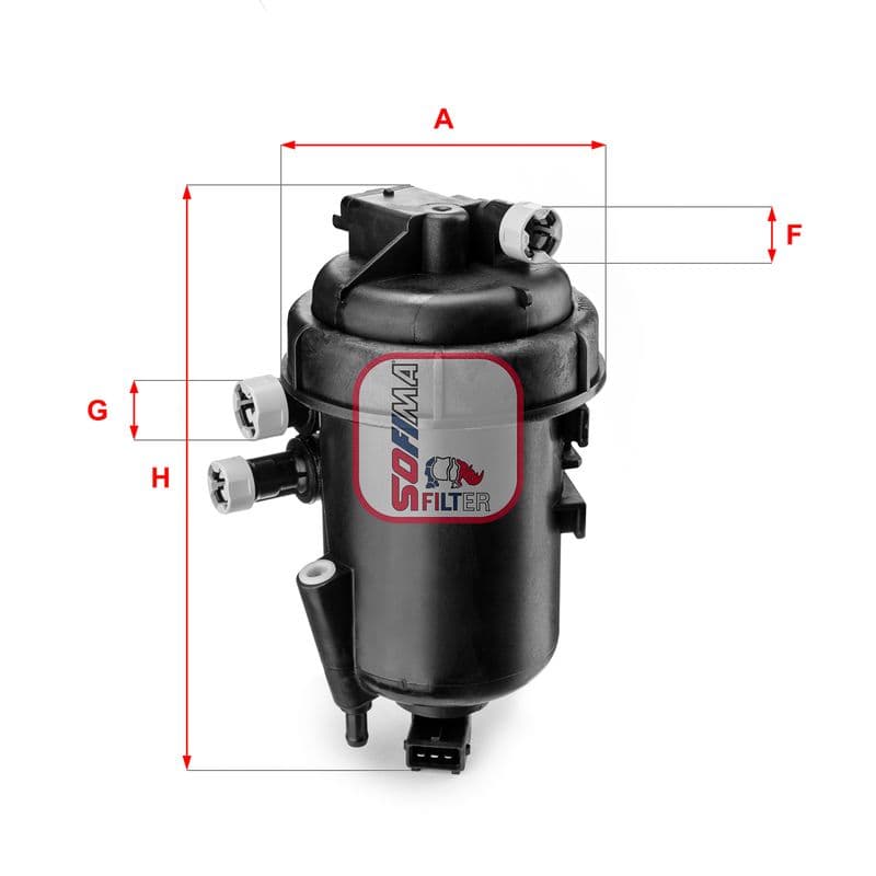 filtru combustibil SOFIMA S 5112 GC