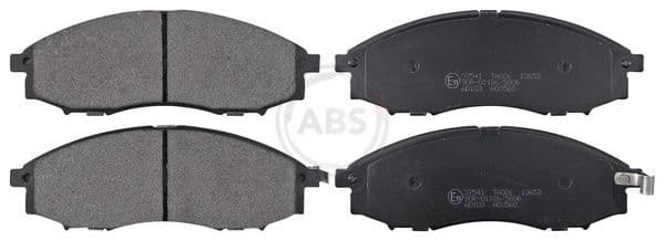 set placute frana,frana disc ABS 37541