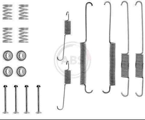 Set accesorii, sabot de frana ABS 0640Q