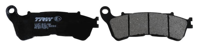 set placute frana,frana disc TRW MCB776PC