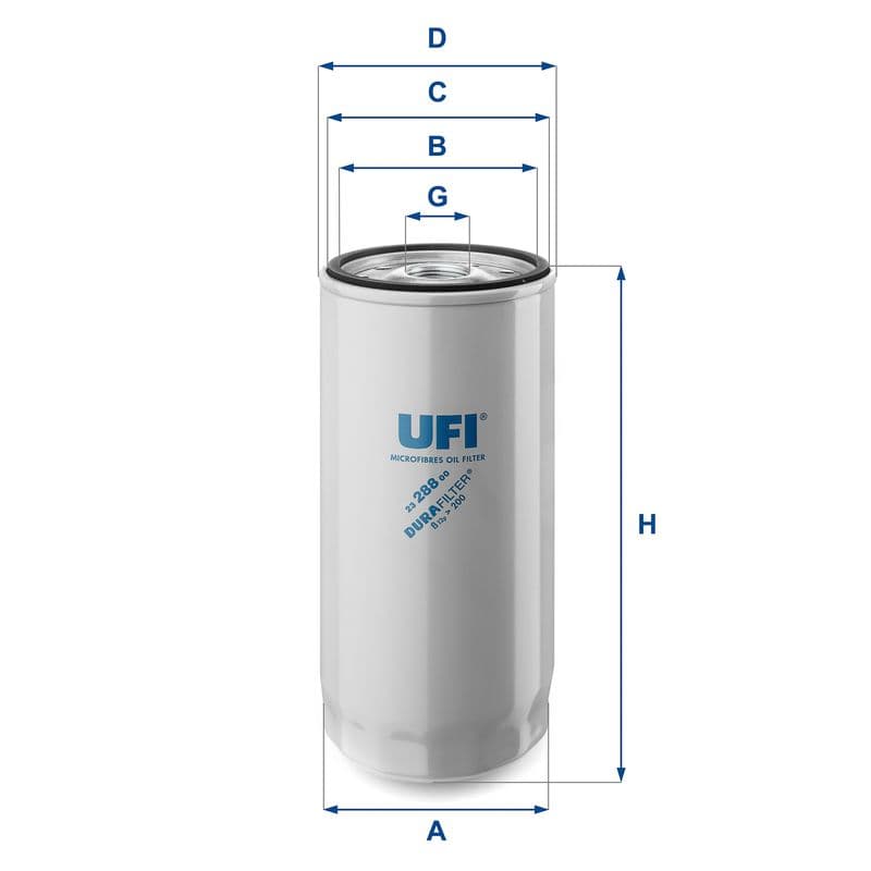 Filtru ulei UFI 23.288.00