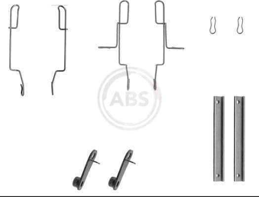 Set accesorii, placute frana ABS 1147Q