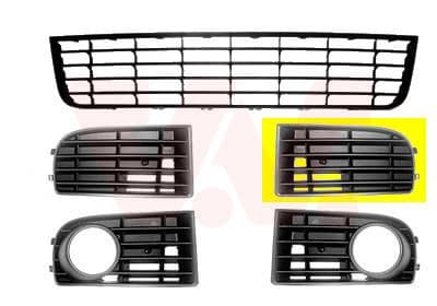 Grila ventilatie, bara protectie VAN WEZEL ** Equipart ** 5894591