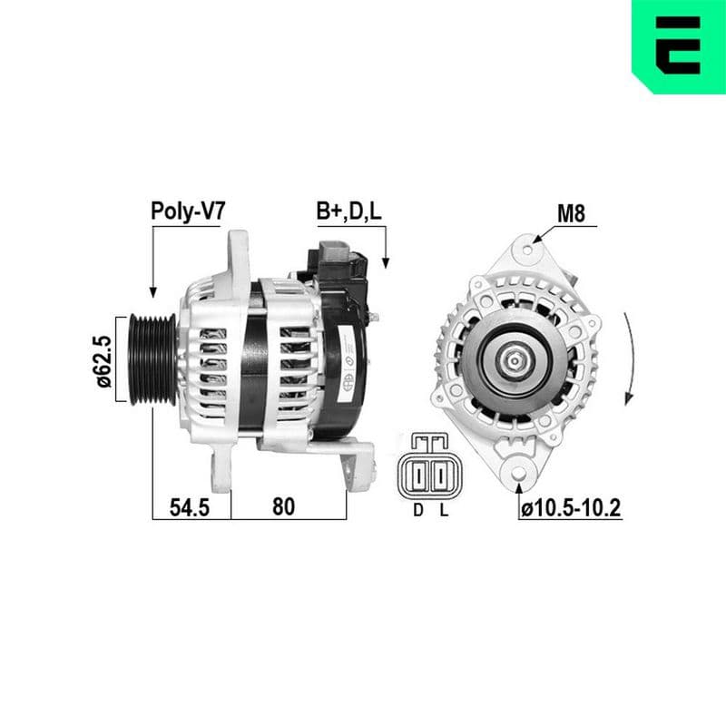 Generator / Alternator ERA 211029A