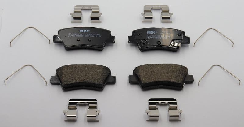 set placute frana,frana disc FERODO PREMIER ECO FRICTION FDB5450